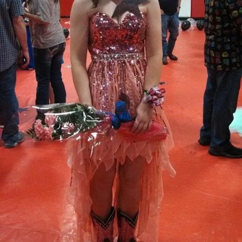 Prom dress high-low